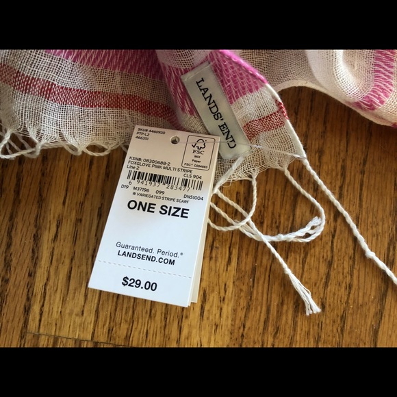 Pretty Woven Scarf w tags NEW - Picture 3 of 5